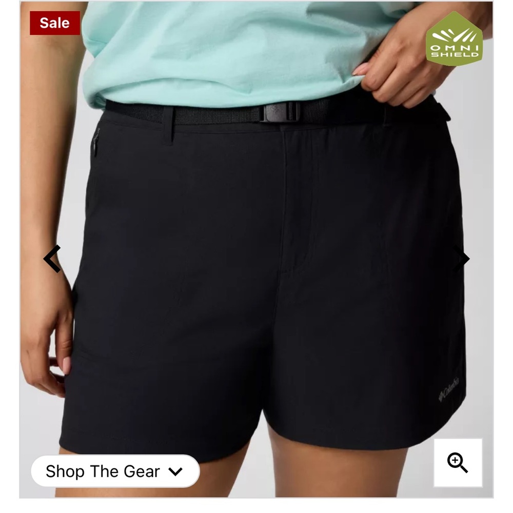 Columbia Brea Falls™ Nylon Shorts - black Size 3XL